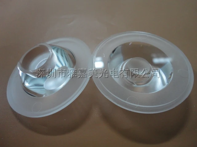 

High quality COB lens diameter 45MM 30 degrees Shamian Integrated light source LED lens ,high power lens