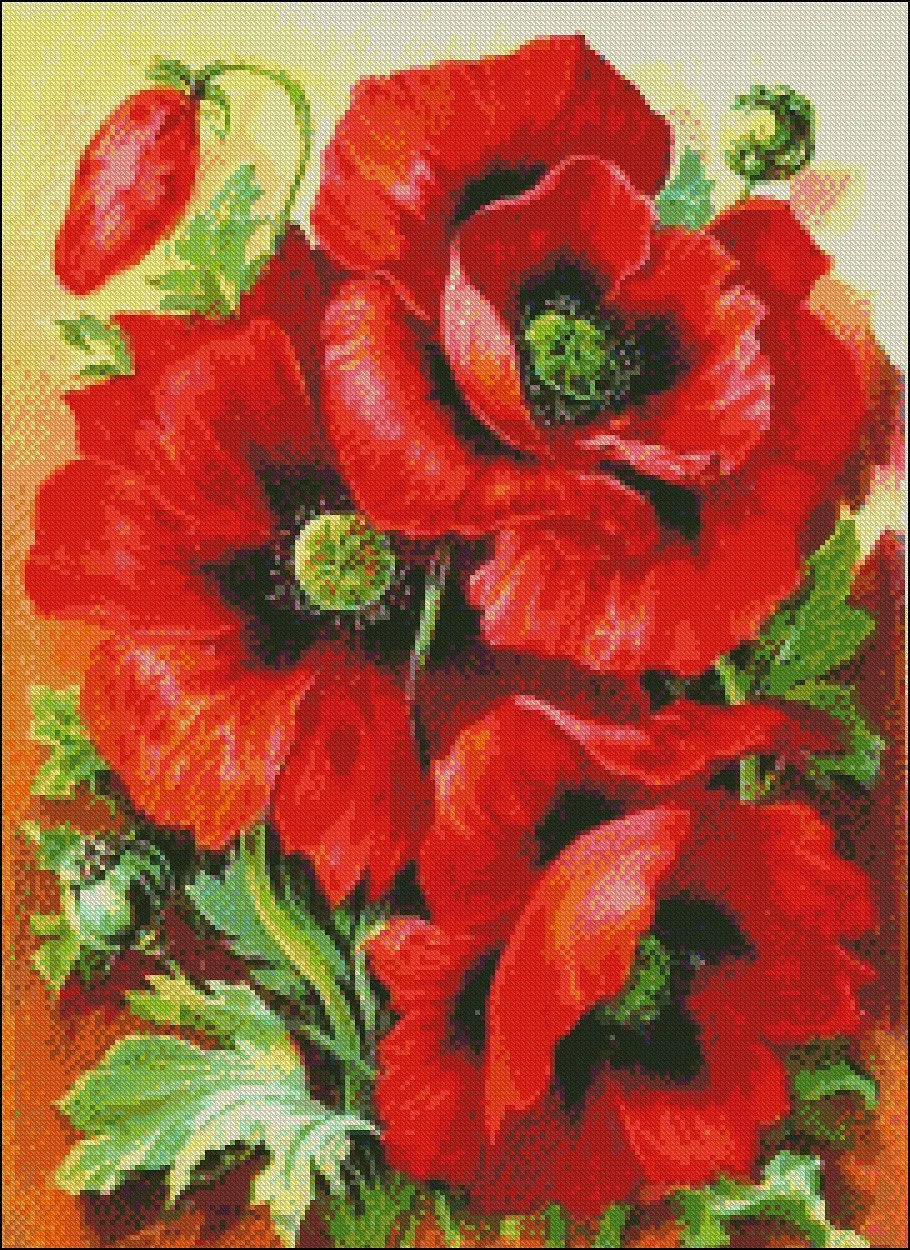 Embroidery Counted Cross Stitch Kits Needlework Crafts 14 Ct Dmc