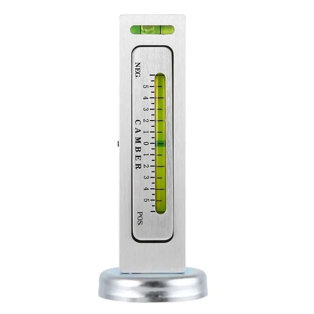 

Professional Magnetic 4 Wheel Gauge Tool Adjustable Camber Castor Strut Alignment Truck Car Easy to Read Convenient to Operate