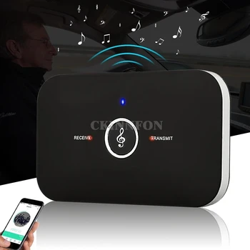 

50Pcs/Lot 2-in-1 Wireless Bluetooth Transmitter Receiver 3.5mm Audio Adapter Portable Player for Speakers Headphone Phone PC