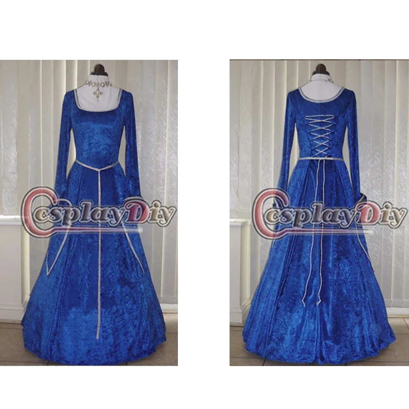 Meval Lotr Wedding Dress Renaissance Costume For Royal Meval Lotr Wedding Dress Renaissance Costume For Royal Blue Fancy Custom Made D0827 On Aliexpress Alibaba Group