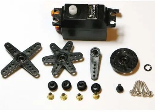 

Henge MD7200 Digital Tail Servo for Trex 450 500 RC Helicopter s9257 FUTABA 7200