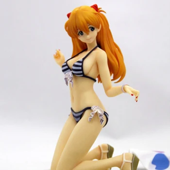 

1/6 Scale Soryu Asuka Langrey Swimsuit Kneeling posture Ver. Can Cast Off Sexy Resin GK model Collection Naked girl figure toy