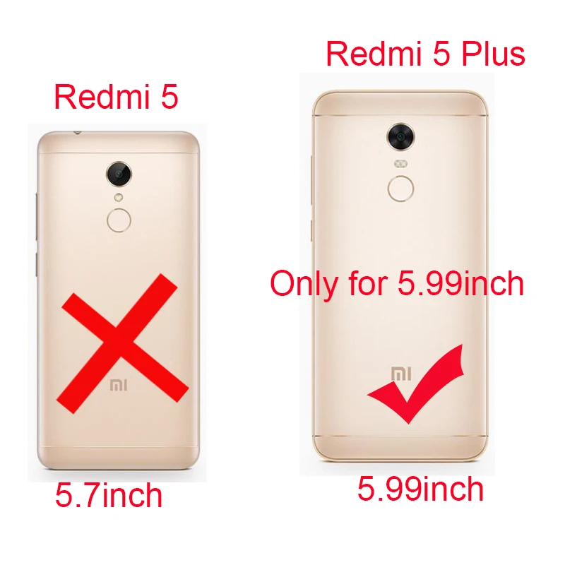 Original Xiaomi Redmi 5 Plus Case Cover 5.99 inch Redmi 5plus Ultra slim anti-knock Hard PC back Cover for 5 Plus