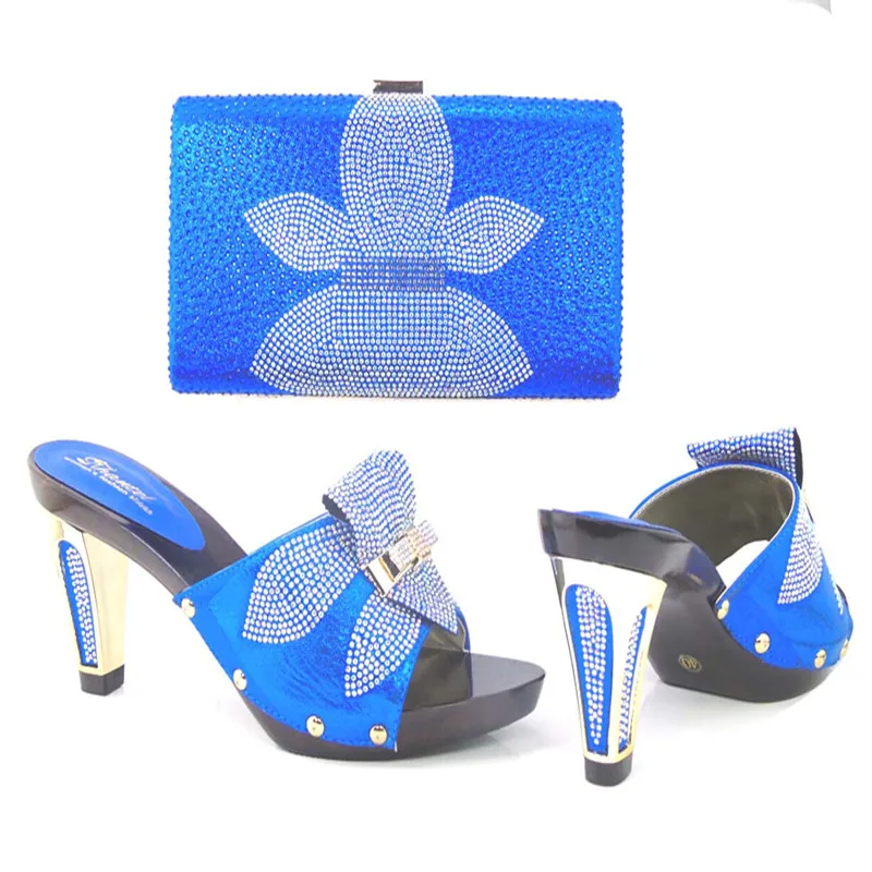 blue matching italian shoe and bag set heel height 9cm italian shoe and matching bag for african blue matching italian shoe and bag set heel height 9cm italian shoe and matching bag for african