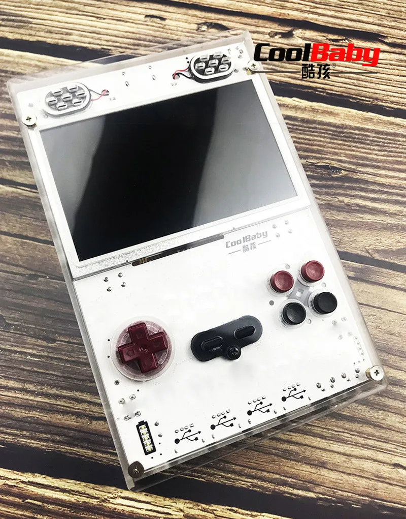 2020 DIY 5 0 дюйма HD IPS экран ручной игровой плеер с малиновым вычислительным модулем 3