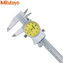 Sale 100% Original Mitutoyo 0-150mm/0.01 Dial Caliper 505-732 Stainless Steel Vernier Calipers Micrometer Measuring Tools