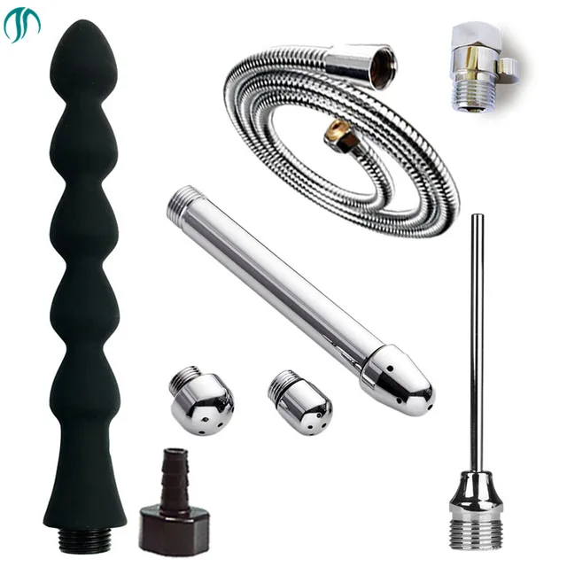 Multifunction Premium Shower Douche & Enema System Enema Cleansing Kit