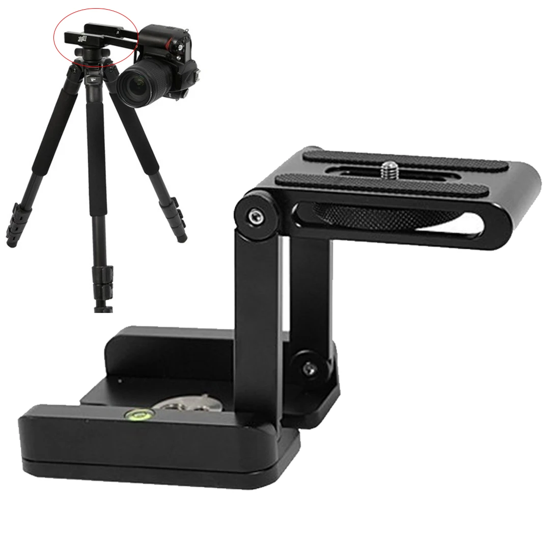 

centechia Hot Sale Z Type Tripod Heads Photography Studio Camera Tripod Z Pan & Tilt Flex Tilt Head Aluminum Alloy For Nikon