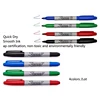Stylo marqueur Permanent Sharpie, 4 couleurs/Lot, pointe double, Fine, encre à séchage rapide, écriture lisse, marqueur de Cd, Pennarello ► Photo 3/4