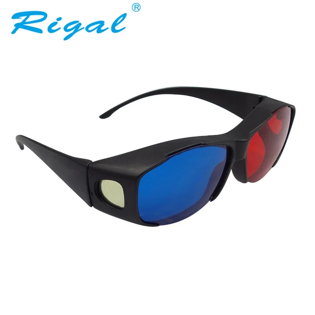 Special Price 6Pcs Red Blue 3D Glasses Projector TV Movie Cinema Film Dimensional Anaglyph VR 3D Red Blue Glasses Projector Accessories