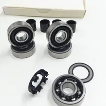 8 шт./кор. известный Швейцарский Скорость Шарикоподшипник 608rs с Проставками Spinner игрушечный самокат Longboard Спиннеры роликовых подшипника 608