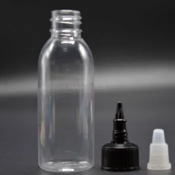 

30ml/60ml/100ml/120ml PET Bottle E Liquid Refillable Bottle With Pen Shape And Twist Off Caps Empty E juice Dropper Bottle