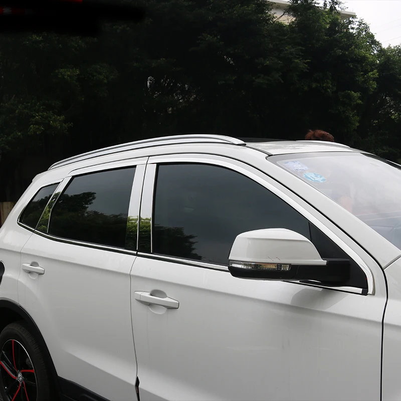 14 шт. для оконной отделки FAW BESTURN X40 2017 нержавеющая сталь|stainless steel trims|window trimstainless