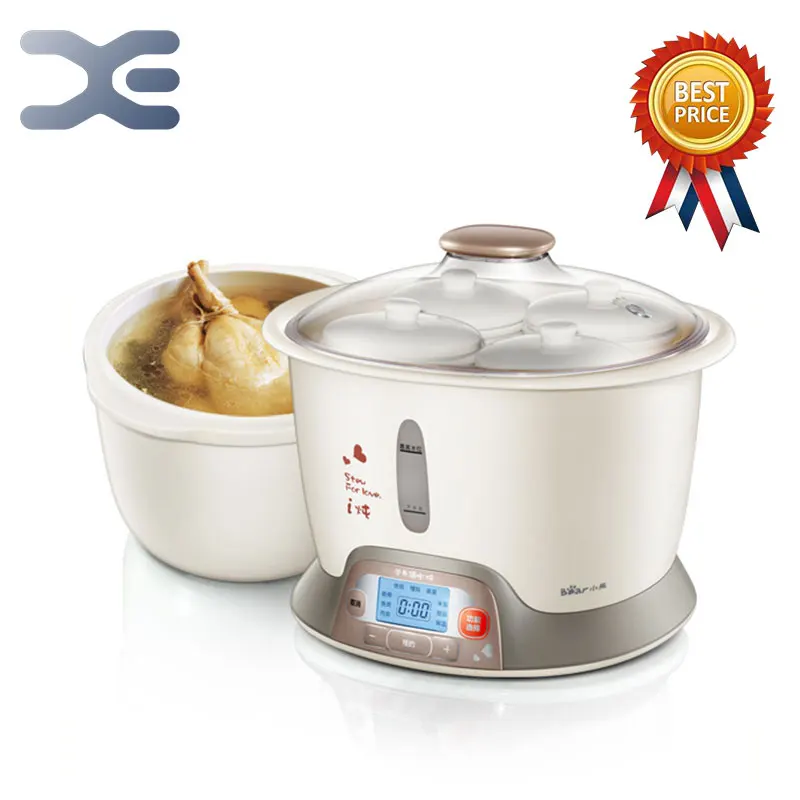1 Pot 5 Liner High Quality Slow Cooker 220V Mini Casserole Electric