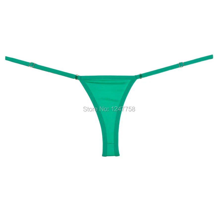string vert femme