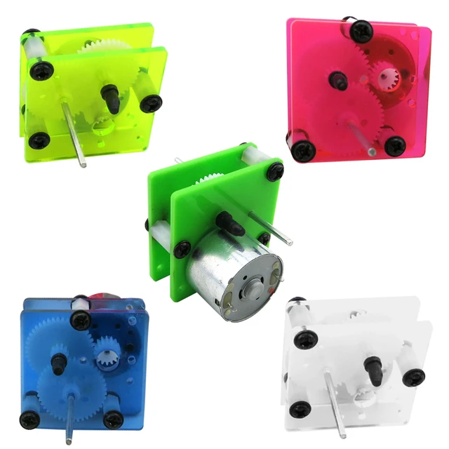1 6V Plastic Geared Motor Reducer Technology Motor For DIY Toy Handmade