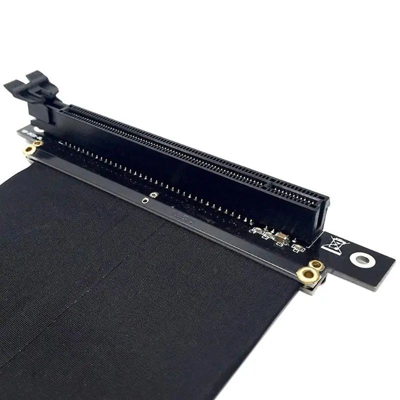 Компьютерный адаптер PCI Express E3.0 16X гибкий 16 контактный кабель удлинитель