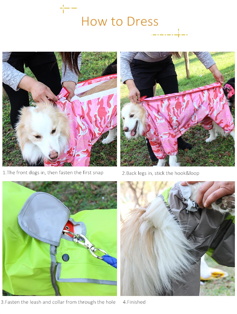 Waterproof Dog Raincoat (30)