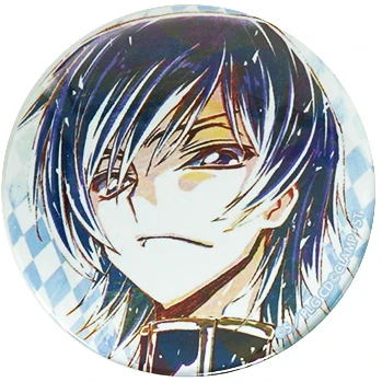 Code Geass Lelouch Limited Edition 2 Gold Enamel Pin Emblem