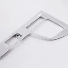 ABS Хромированная панель переключения передач блестящий чехол отделка автомобильные аксессуары для BMW X1 F48 20i 25i 25le для левого привода