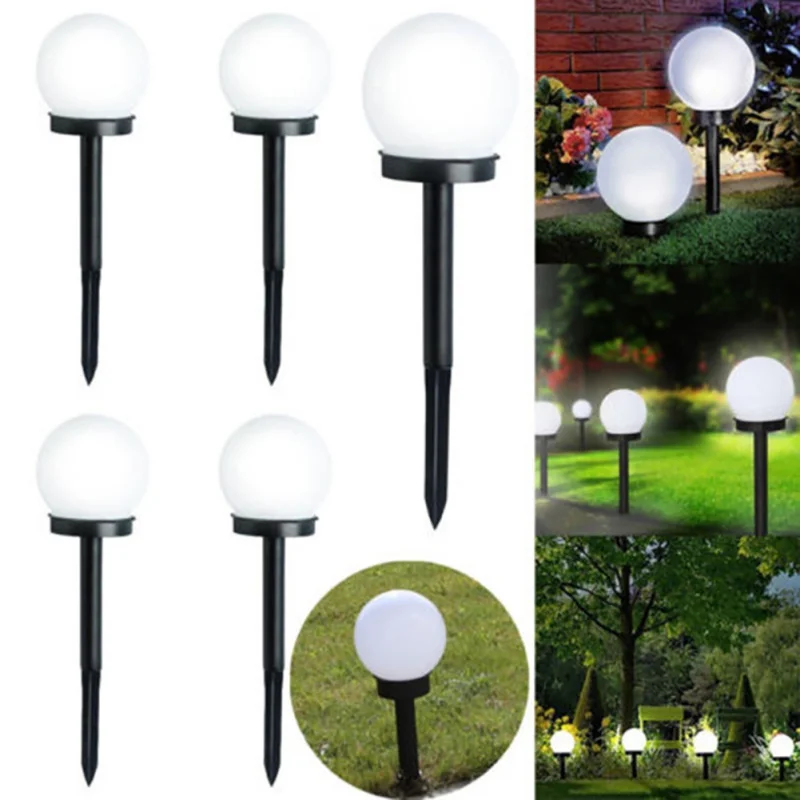 

Garden Light Waterproof LED Solar Power Lamp Outdoor Garden Lawn Lamps Decorative Lawn Yard Landscape Waterproof Spot Bulbs 2pcs