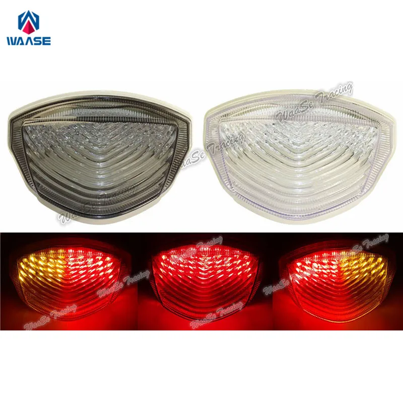 

waase For SUZUKI GSXS750 GSXS750Z GSX-S 750 2015 2016 E-Mark Rear Tail Light Brake Turn Signals Integrated LED Light