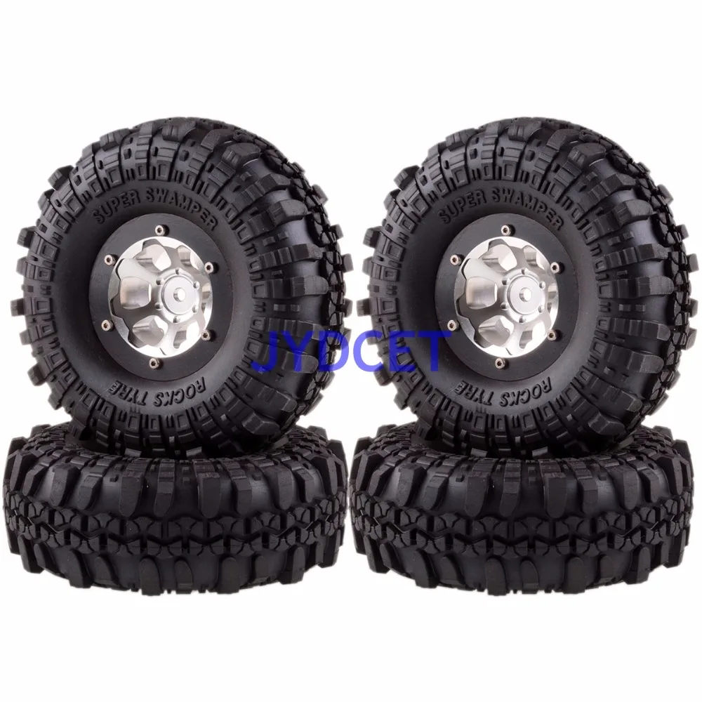 Roda de Metal 1061-7035 para rc Super Swamper Pneu 1:10 Rock Crawler 1 10 rc Modelo Carro 1.9 – Aro &
