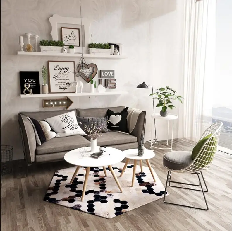 Американский стиль теплые Прошитые прикроватные ковры кожи животных лоскутное области для гостиная украшения офисные коврики