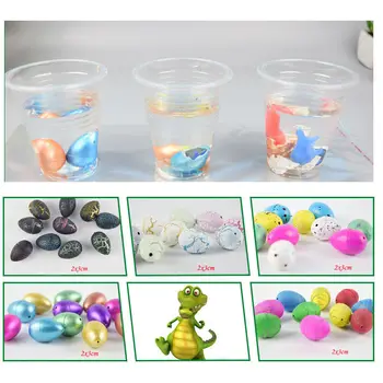 

Small children's educational toy color crack dinosaur egg expansion toy Easter eggs hatching eggs