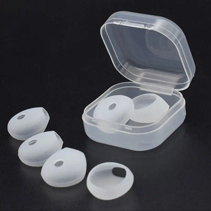 

3 Pairs Earbuds Cover In-Ear Tips Soft Silicone Skin Earpiece Ear Buds Accessories Replacement for Huawei AM116 AM115 Vivo X9 XE