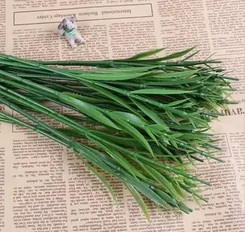 

50pcs Artificial 32cm Fake Carnation Flower Stems For DIY Handmade Bouquet Flower Leaf Vein Wedding Home Decoration