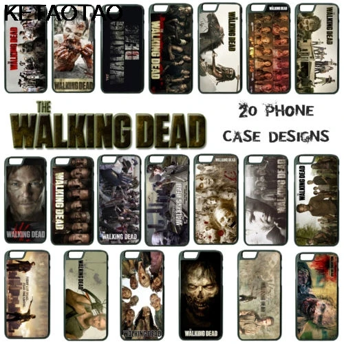 KETAOTAO Walking Dead коллекция чехлы для телефонов на заказ iPhone 4S 5C 5S 6S 7 8 SE 5Plus XR XS Max Чехол