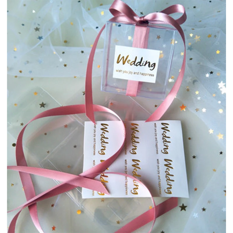 25 шт. коробка для конфет из ПВХ Вечеринка дня рождения событие baby shower Декор