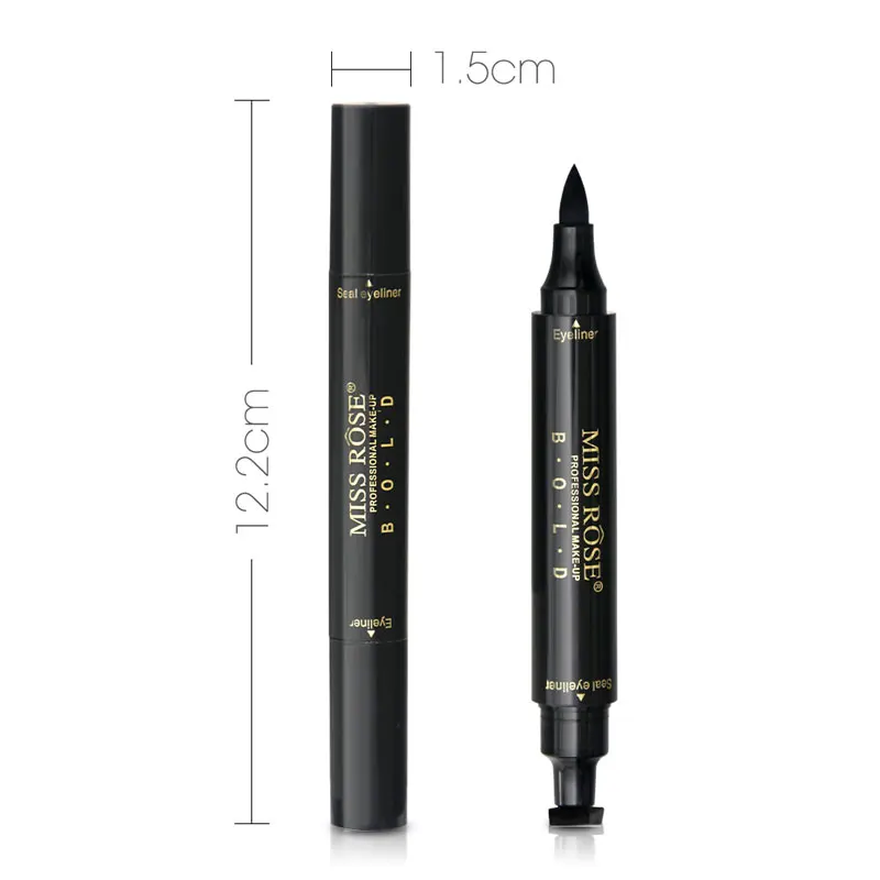 Черный жидкий штамп подводка для глаз макияж водонепроницаемый кометики долговечные подводки для глаз косметические карандаши для век