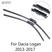 Автомобильные щетки стеклоочистителя QZAPXY для Dacia Logan 2" и 19" 2013 автомобильные аксессуары Стеклоочистители