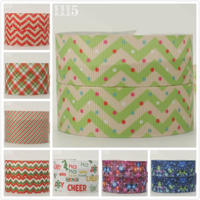10yards - different size -CHRISTMAS ribbon -Christmas tree/Santa Claus/Snow/Snowman green grosgrain ribbon/satin | Дом и сад