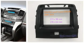 

Bigscreen Car Radio Fascia For Toyota Land Cruiser 200(V8) Frame Dash Kit Stereo Face Plate Frame Panel Mount kit