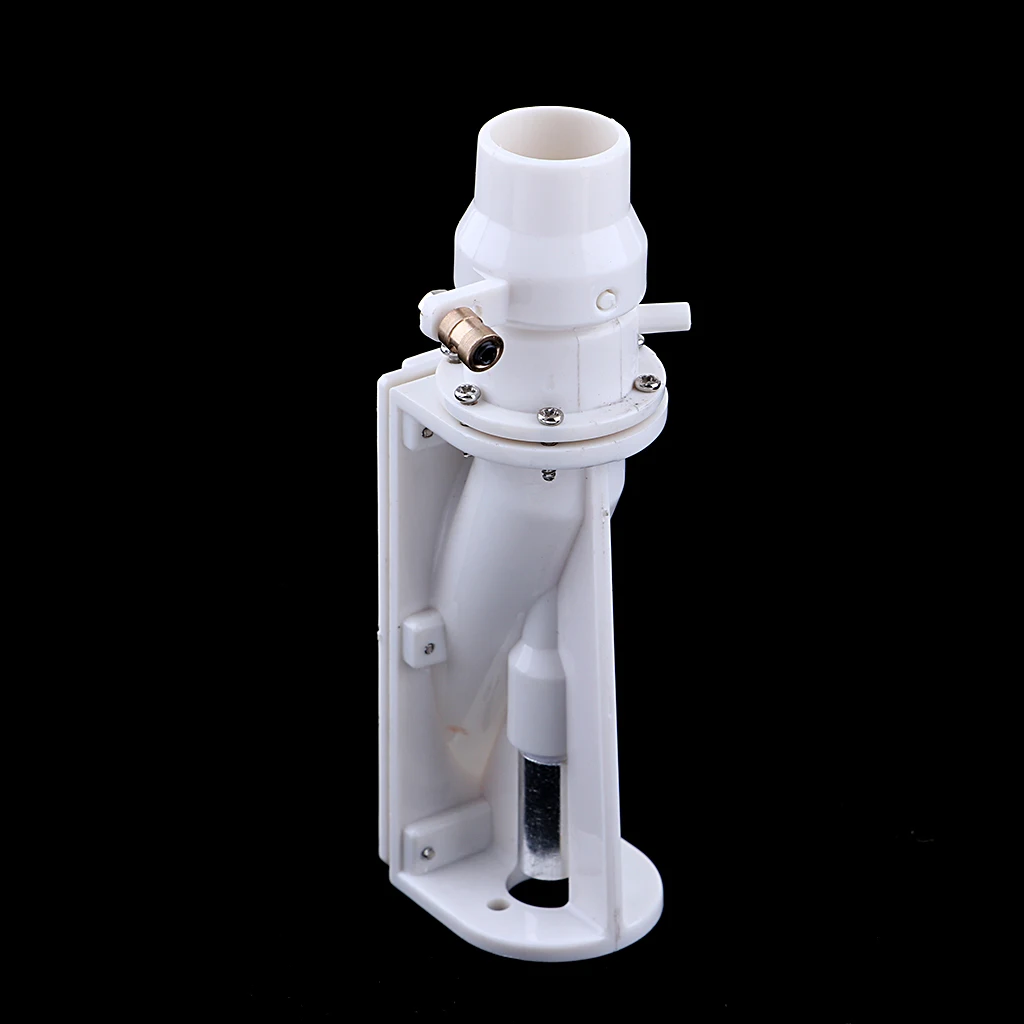 16mm Waterjet Pump Spray Water Thruster Water Jet Servo Pump for DIY RC Jet/Fishing Boat Replacement White