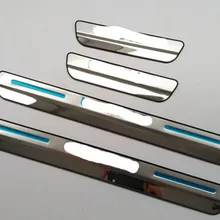 4 шт., Накладка на порог для Lexus NX 200 NX200T 300H, автомобильный Стайлинг, приветственная накладка на педаль, наклейки для автомобиля, аксессуары