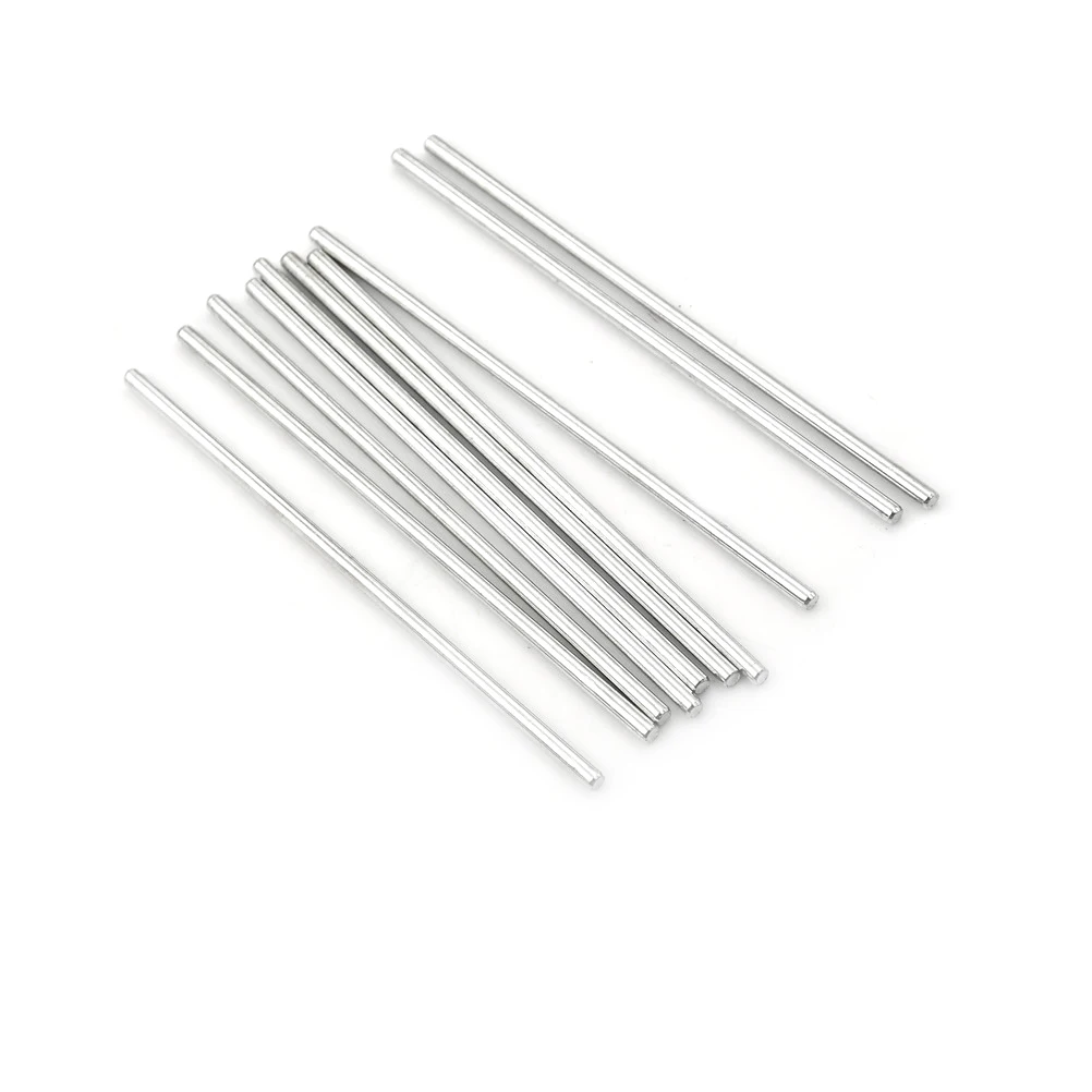 10Pcs Model Axle Gear Shaft Drive Shaft Diameter 3mm Iron Shaft DIY Toy Axle Toy Accessories Baby Toys For Children 3*100mm 10Pcs Model Axle Gear Shaft Drive Shaft Diameter 3mm Iron Shaft DIY Toy Axle Toy Accessories Baby Toys For Children 3*100mm