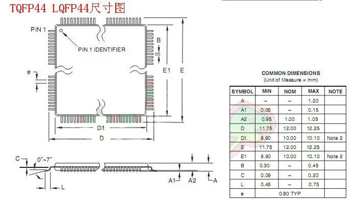 LQFP44 TQFP44 к адаптеру DIP40 QFP44 Adpater IC CHIP test burn Block atmega16 atmega32 lqfp AVR программатор розетки|ic