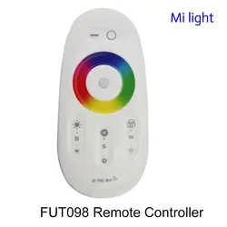 BSOD, со светодиодом дистанционный контроллер RGB Milight FUT098 RF 2,4 ГГц Беспроводной DC3V Батарея Яркость и красочные Сенсорный экран