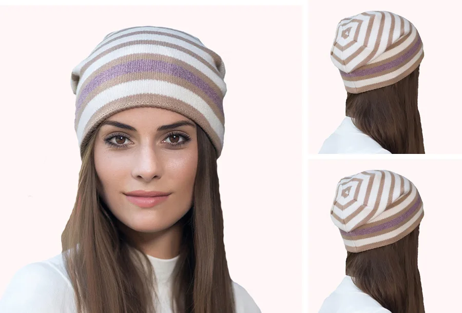 New Factory Direct Knitted Wool Caps Female Skullies Beanies Thick Casual Winter Warm Hats for Women's Hat (7)
