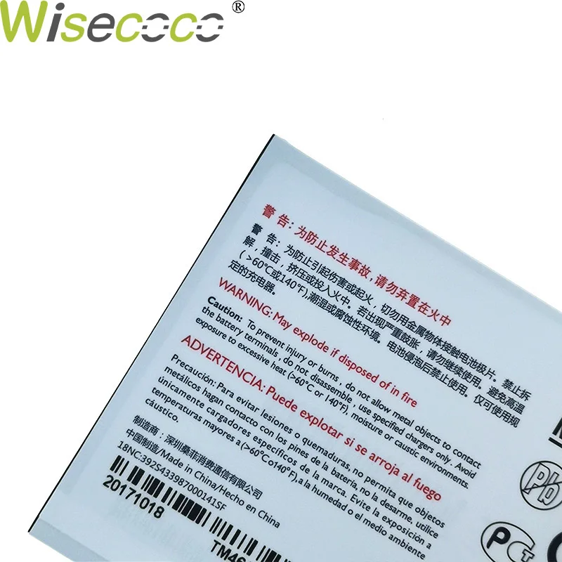 Wisecoco 2 шт. аккумулятор 3000 мАч AB3000KWMT для Philips Xenium CTS327 S327 Смартфон высокого качества+ номер отслеживания