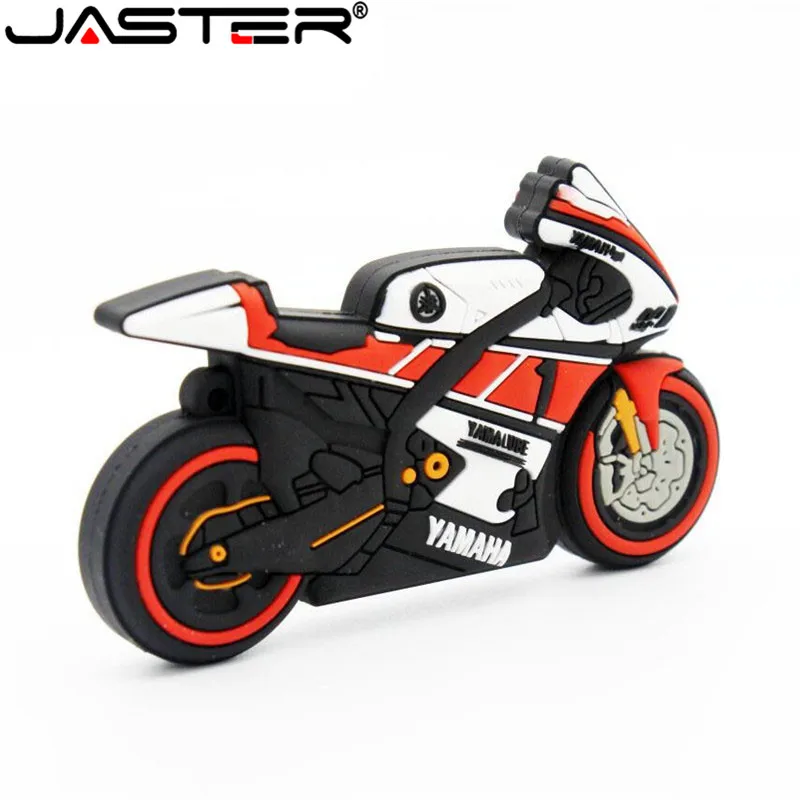JASTER moto rcycle U дисковый флеш-накопитель брелок Подарочный флеш-накопитель 8 ГБ 16 ГБ 32 ГБ 64 Гб мото автомобиль мультфильм usb флеш-накопитель autobike pendrive