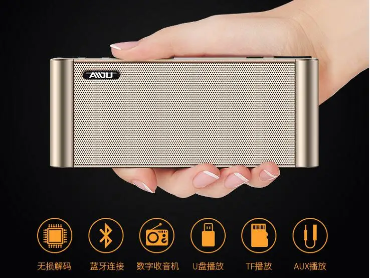 Portable Outdoor Bluetooth Wireless Speaker Built-in Microphone Bass Stereo Subwofer Support TF Handfree Audio for Xiaomi IPhone (30)