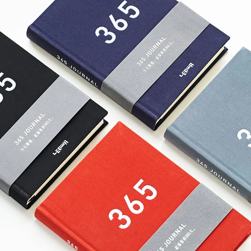 LENWA My Year Planning Book Notebook 365 Cloth Notepad Diary 1PCS LENWA My Year Planning Book Notebook 365 Cloth Notepad Diary 1PCS