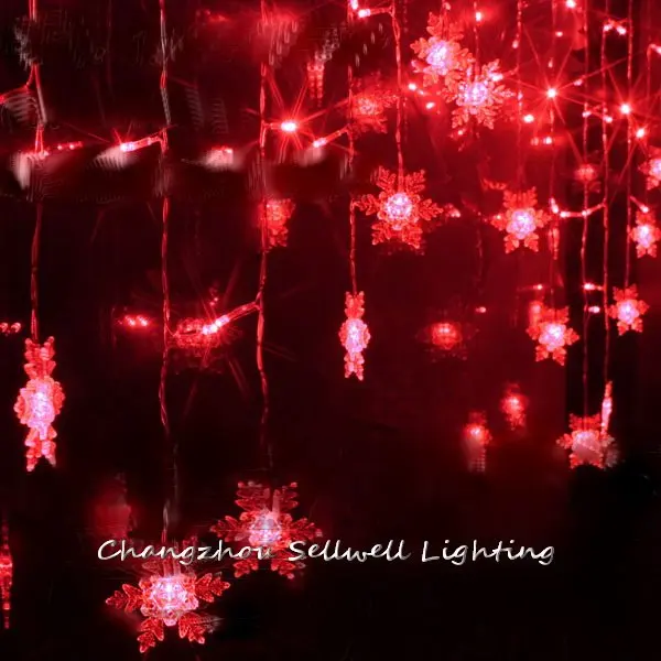 

2019 New Rushed Christmas Decorations For Home Navidad Good!showcase Store Decoration Holiday Bulb 1*2m Snow Led Lamp H039(3)