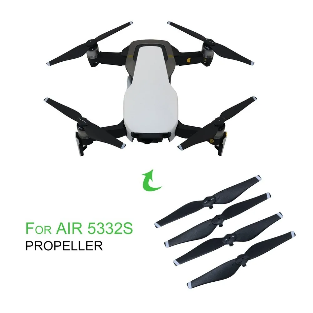 

2 Pairs/Set Lightweight Easy Install Quick Release Propellers Plastic CCW/CW Props For DJI Mavic Air Drone